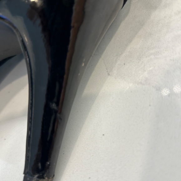 Black Suede Leather ankle Boots size 8 - Picture 6 of 7